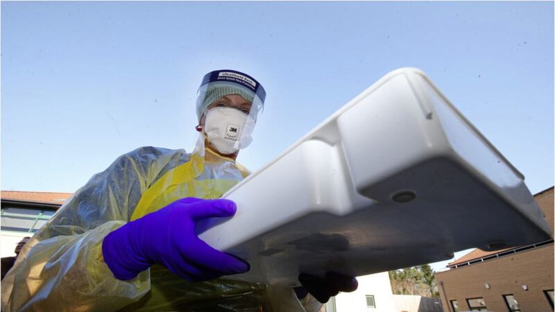 Planeloads of personal protective equipment are being sent from China to the Republic. Picture by Hugh Russell