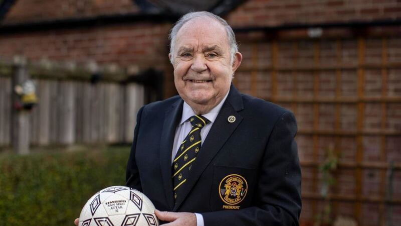 Fred Magee has worked for east Belfast side Harland & Wolff Harriers as club secretary for more than half a century.
