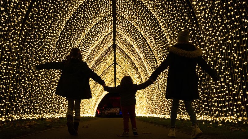 The Royal Botanic Gardens in London are host to a dazzling display.