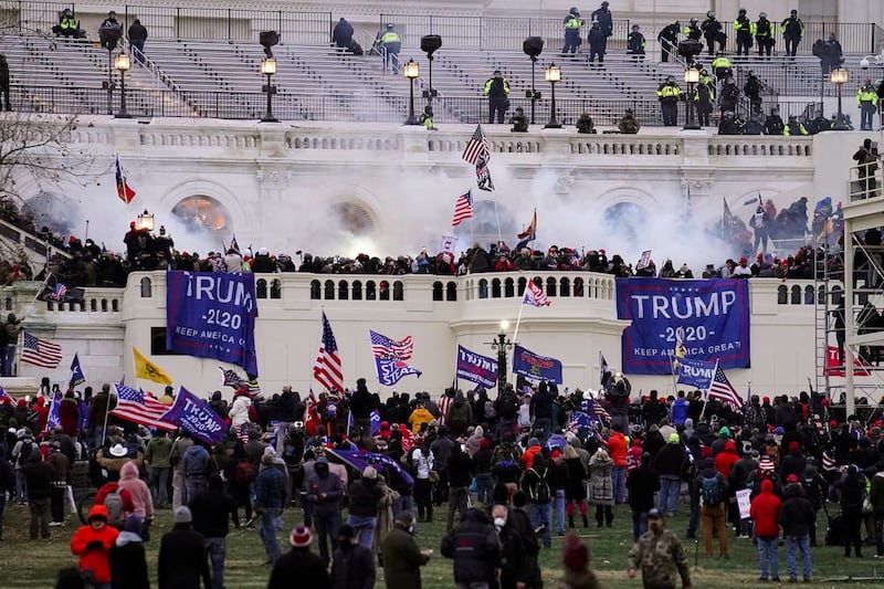 People loyal to Donald Trump stormed the US Capitol on January 6 2021 in Washington
