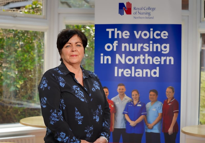 Rita Devlin, Director of the Royal College of Nursing in Northern Ireland.