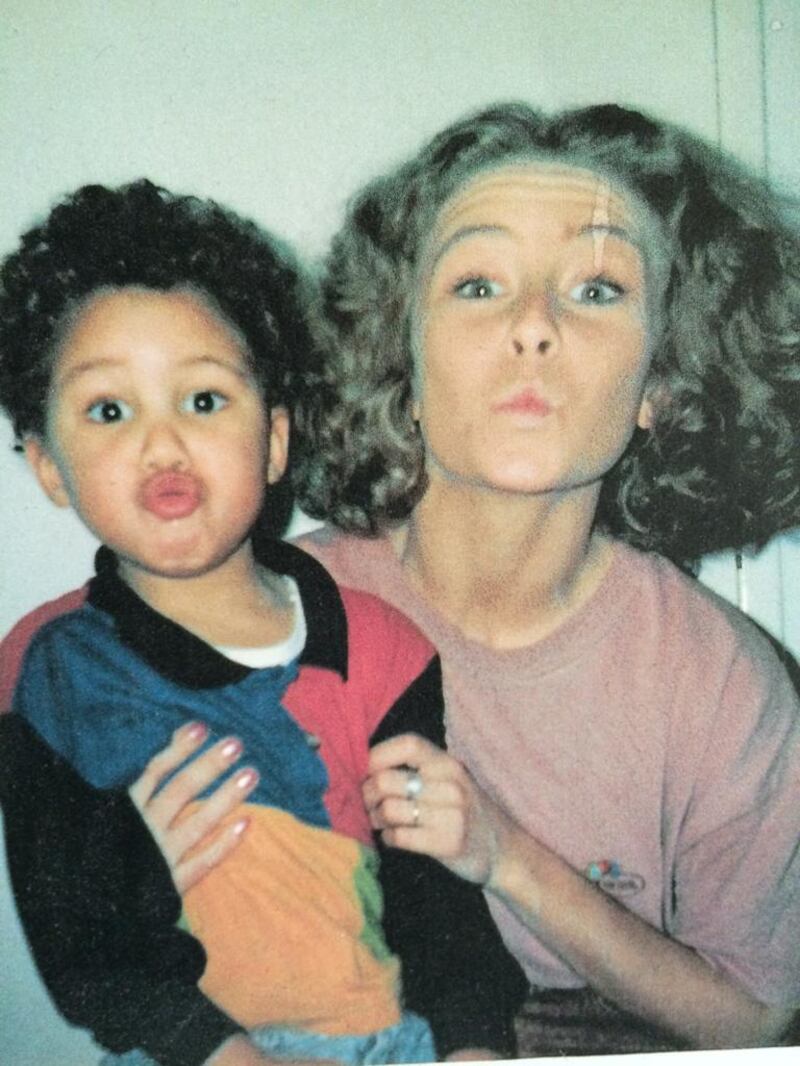 Jay and his mother