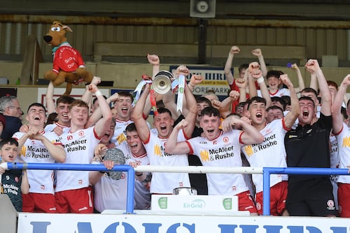 Tyrone U20 manager dedicates All-Ireland final win to the late Art McRory