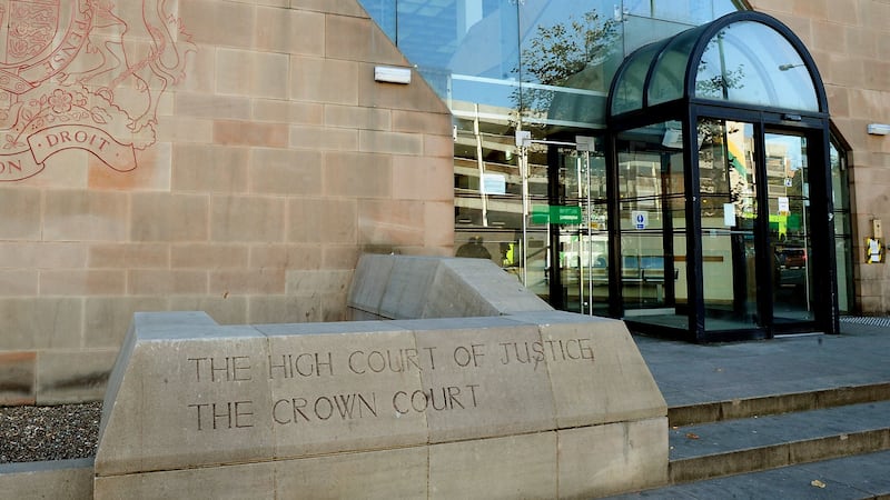 Lawrence Bierton is on trial at Nottingham Crown Court (PA)