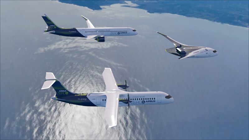 The aircraft could enter service by 2035 (Airbus/PA)