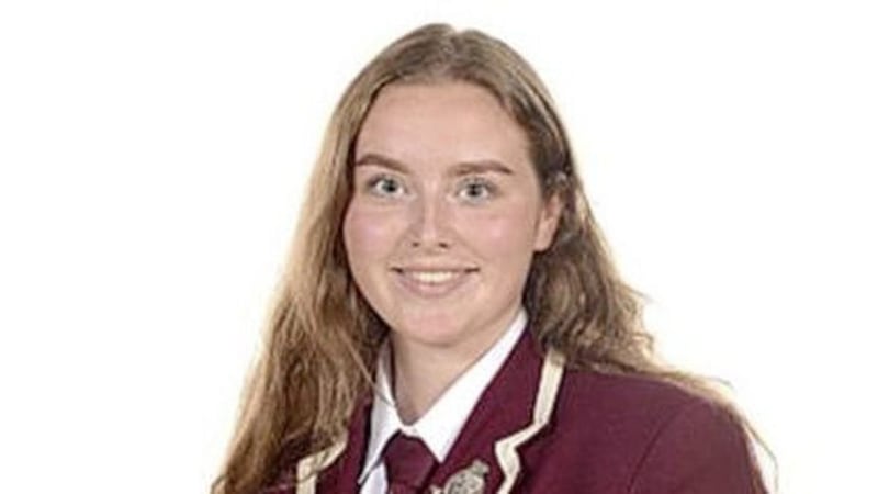 Jeni Larmour (18) from Newtownhamilton was a deputy head girl at The Royal School Armagh 