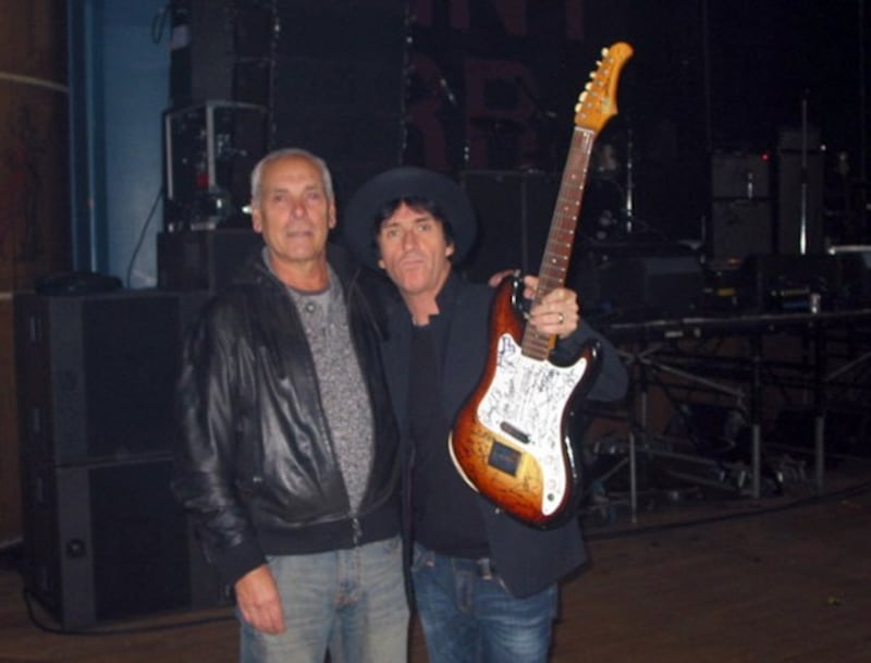 Keith Stubbs and Johnny Marr
