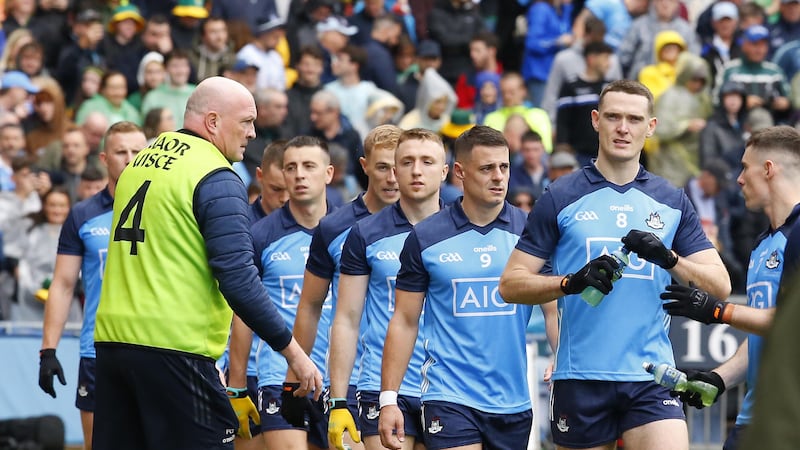 The importance of the addition of former Dublin manager Pat Gilroy (left) to the backroom team and the return of Stephen Cluxton were crucial parts of Dublin's All-Ireland success this year      Picture: Philip Walsh