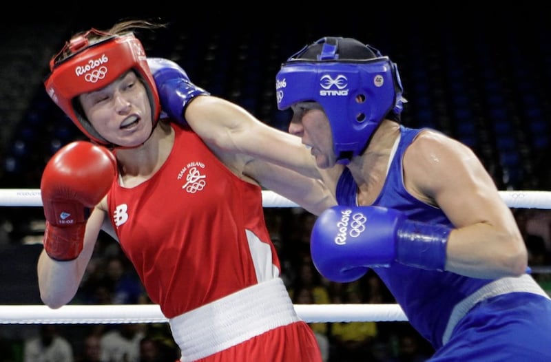 Katie Taylor&#39;s defeat to Mira Potkonen at the 2016 Olympic Games is among those deemed &#39;suspicious&#39; in the McLaren report. Picture by PA 