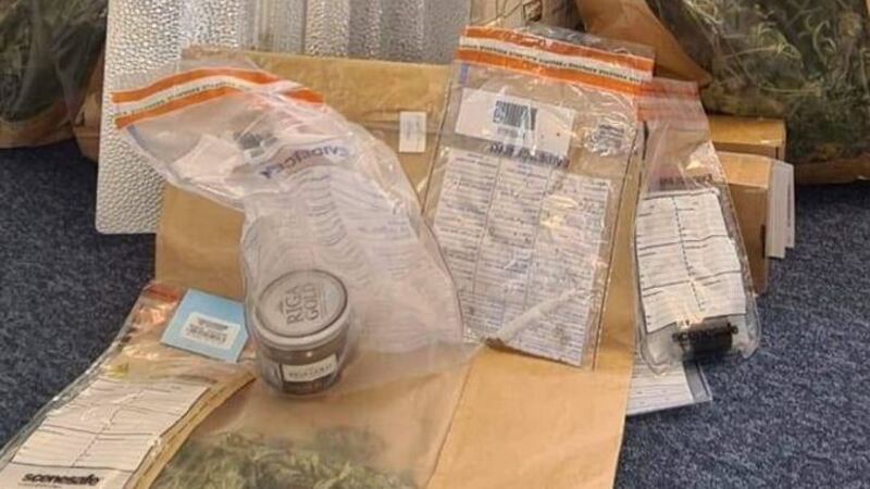 &nbsp;Police&nbsp;seized 42 adult plants and equipment used to cultivate cannabis.