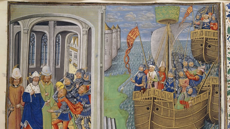 The Holigost was a major part of Henry V&#39;s war machine as he sought to conquer France, in a conflict most famous for the Battle of Agincourt in 1415 