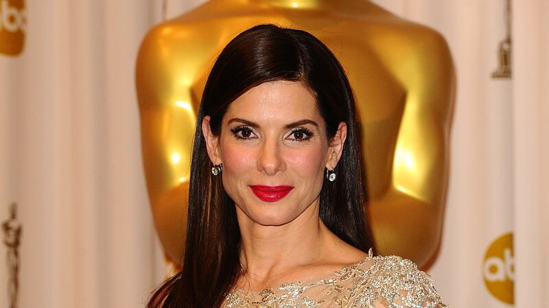Sandra Bullock with the award for Best Performance by an Actress in a Leading Role received for The Blind Side (Ian West/PA)