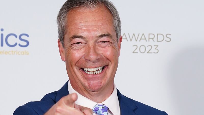 Nigel Farage has come third on I’m A Celebrity… (Ian West/PA)