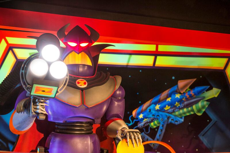 Buzz Lightyear Laser Blast in Discoveryland at Disneyland Paris (Disney/PA)