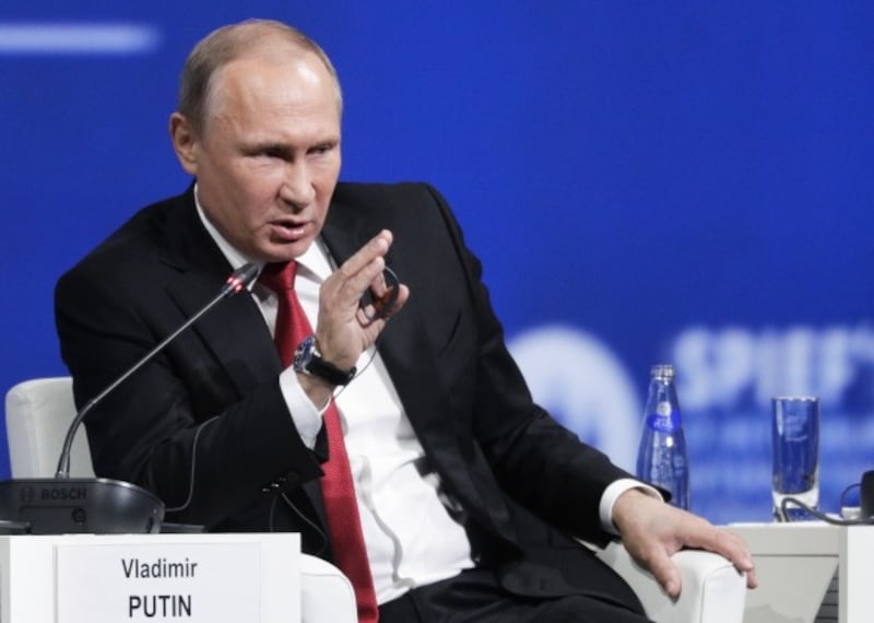Vladimir Putin condemned the attacks against its ally (Dmitry Lovetsky/AP)