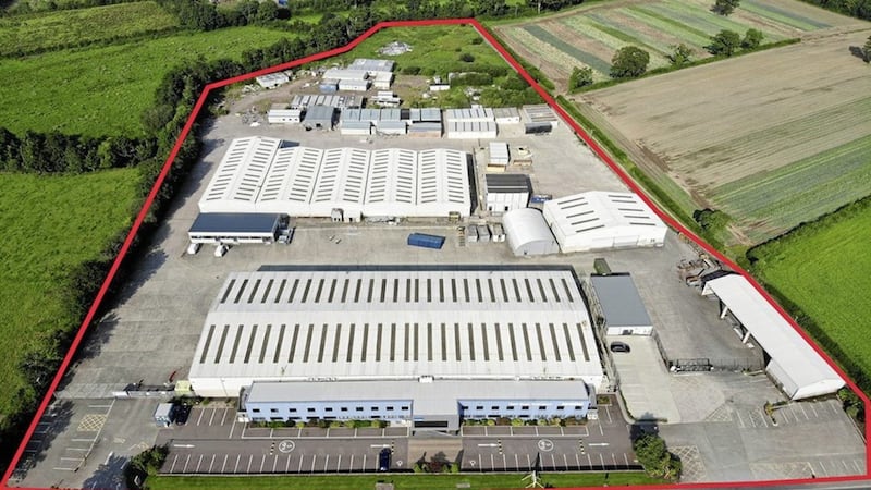 The former McAvoy headquarters on the Ballynakilly Road, near Coalisland, which has been acquired by Kevin McCabe&#39;s Quarrytech group. 