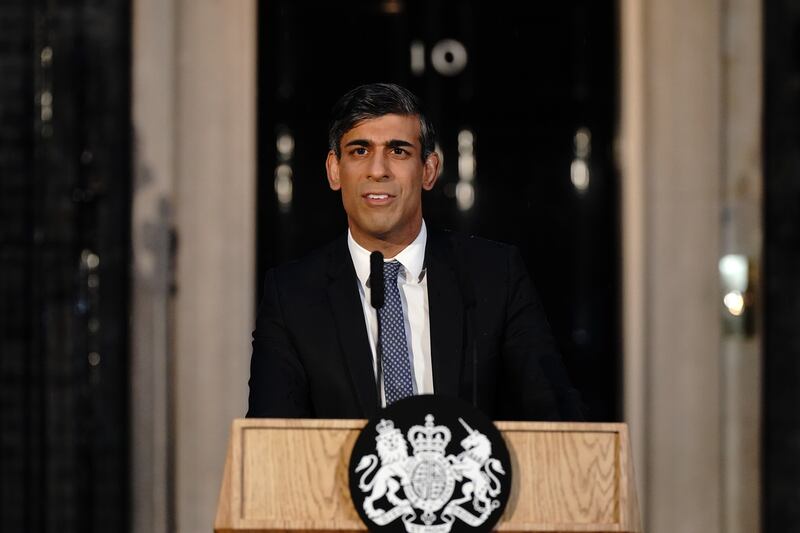 Prime Minister Rishi Sunak issues his warning over extremism
