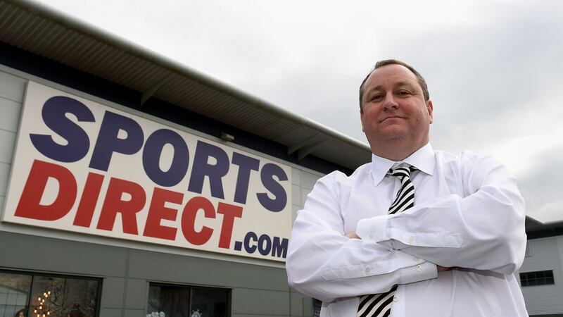No Mike Ashley news is complete without a few Sports Direct mug references.