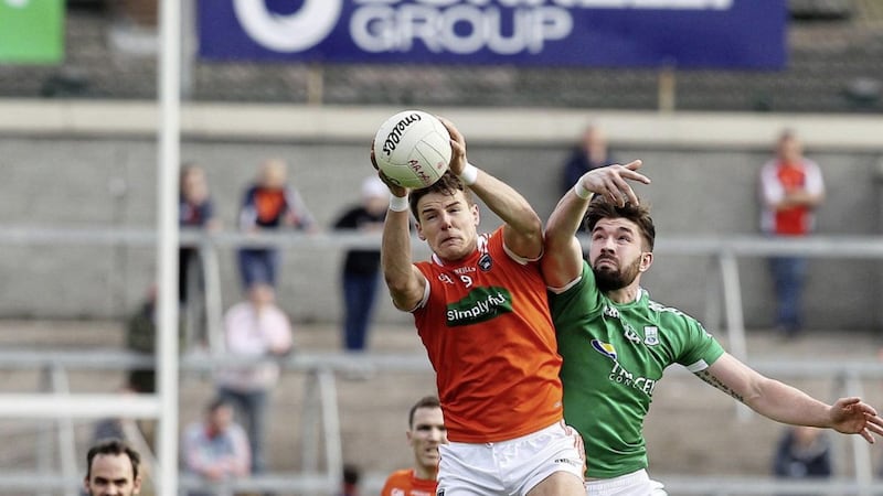 Niall Grimley produced a Star Man performance from midfield for Armagh Picture by Philip Walsh 
