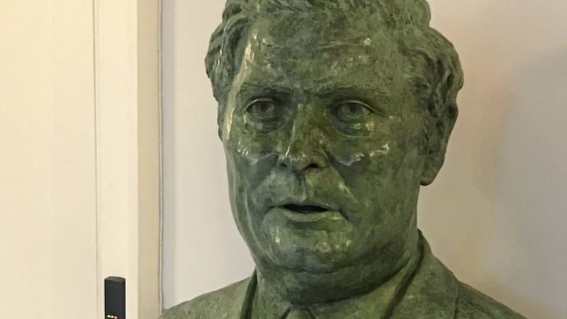 A bust of the late SDLP leader John Hume will be unveiled on Tuesday at the European Parliament in Strasbourg. 