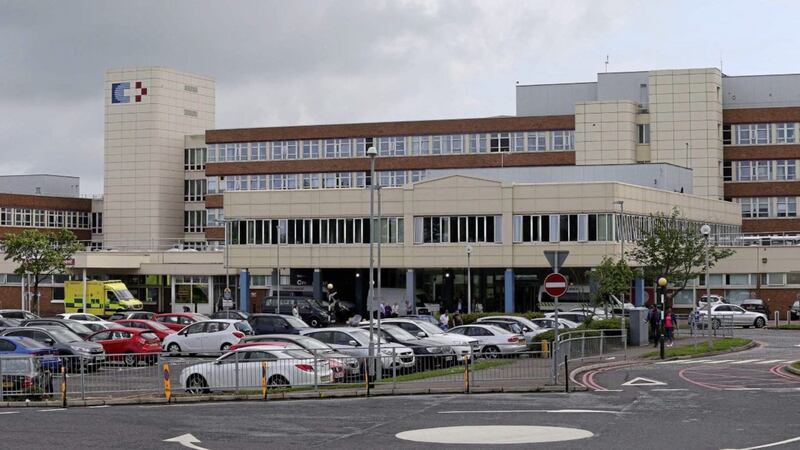 An investigation is underway at Craigavon Area Hospital following a coronavirus outbreak among patients and staff. Picture by Mal McCann 