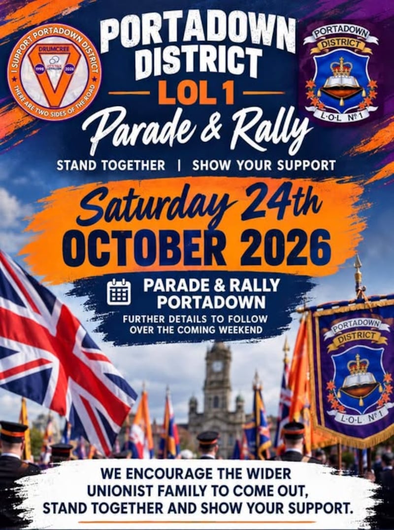 An advertisement for the Portadown event