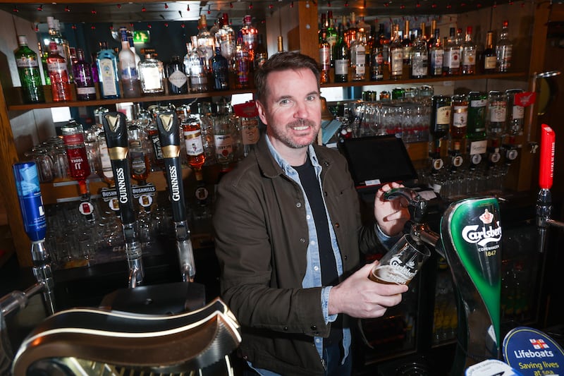 Kelvin Collins the new owner of McKenna's Bar in Dock Street. PICTURE: MAL MCCANN