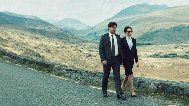 Colin Farrell and Rachel Weisz in The Lobster 