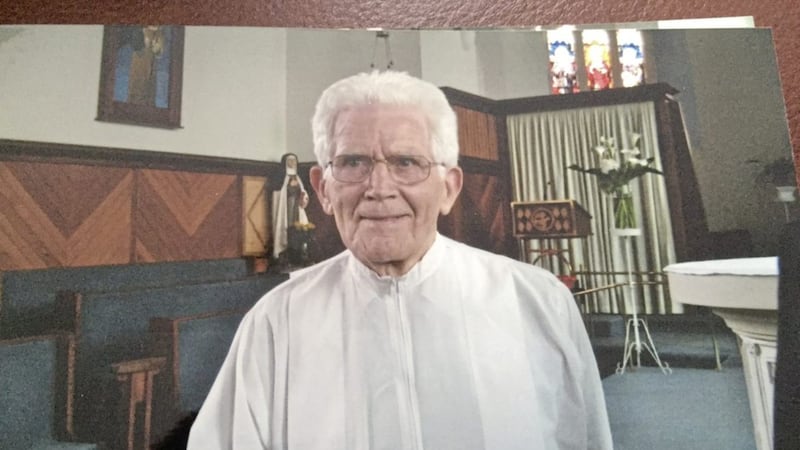 Belfast born Fr Christopher Kelly, who died in London on Monday a week before his 101st birthday 