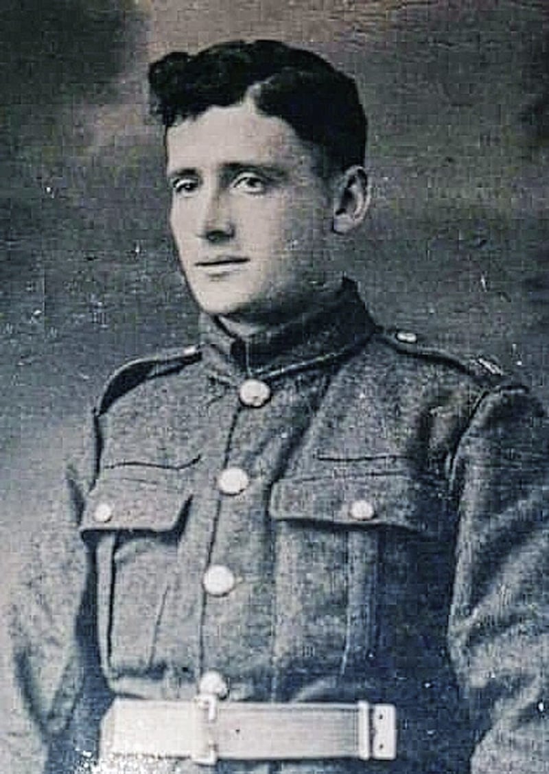 &#39;James the First&#39; &ndash; Jake&#39;s great uncle James, photographed during the First World War, was famous for his handsome good looks 