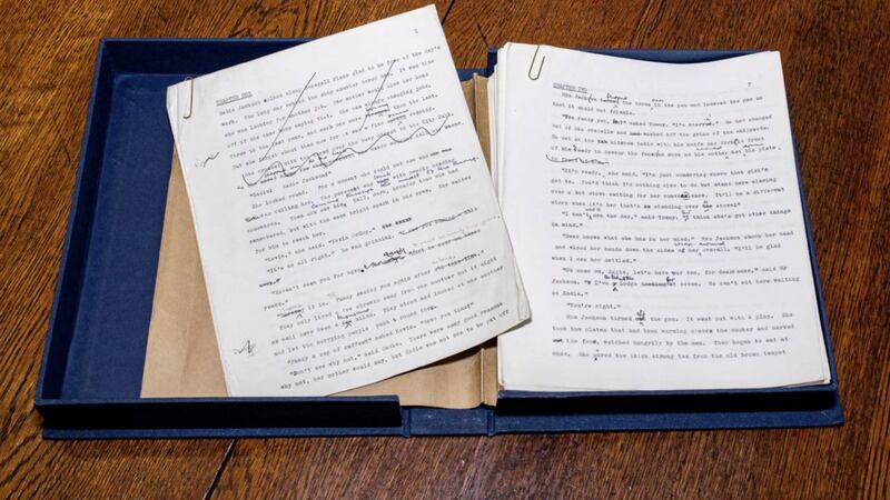 An original manuscript from the iconic Kevin and Sadie book series is to be put on display at the Linen Hall Library in Belfast as part of its extraORDINARYwomen project. Written by Scottish author Joan Lingard, Across the Barricades was the second book in the series 