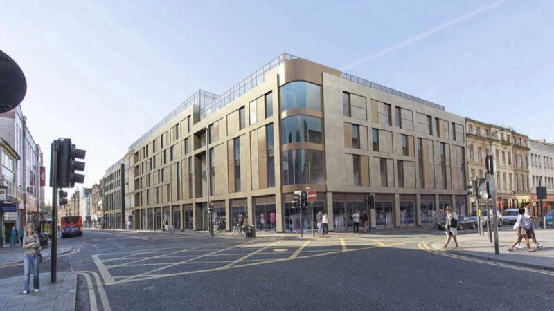 Image of the Newgate Street scheme which McAleer &amp; Rushe will complete for Newcastle City Council 