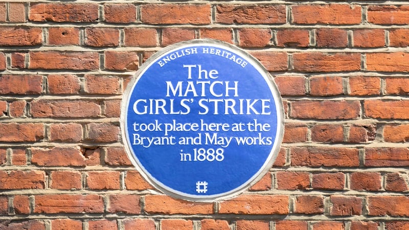 In July 1888 around 1,400 of the Bryant and May match factory’s female workforce walked out in protest.