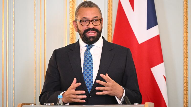 Foreign Secretary James Cleverly has criticised Russia for pulling out of the Black Sea Grain Initiative (Leon Neal/PA)