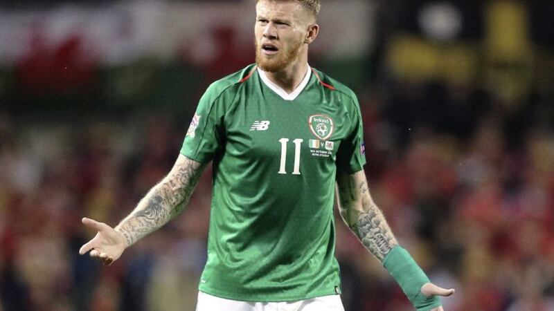 Republic of Ireland star, James McClean said he has suffered more abuse than any other player. Picture by Niall Carson/PA Wire 
