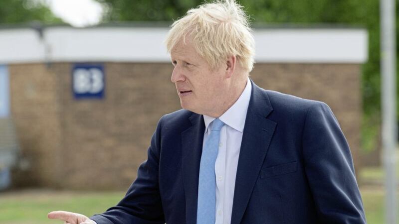 Boris Johnson is expected to meet the taoiseach early in September. Picture by Julian Simmonds/The Daily Telegraph/PA Wire 