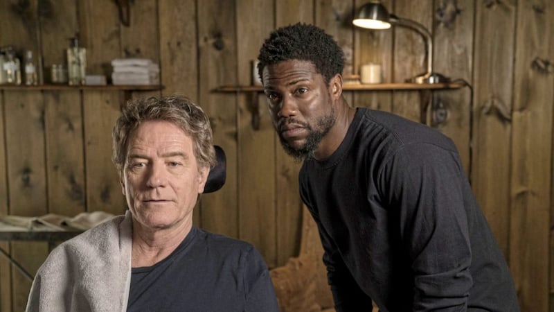 Bryan Cranston and Kevin Hart in The Upside 