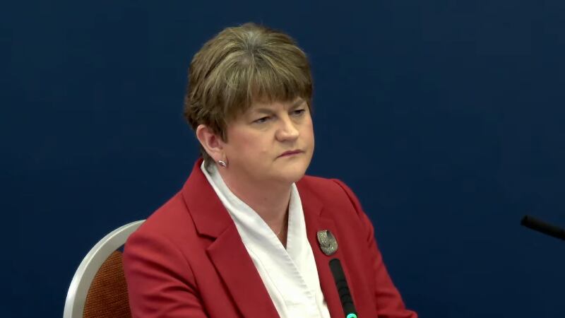 Arlene Foster is giving evidence to the Covid Inquiry in Belfast today