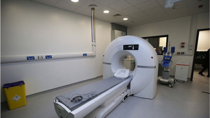 &nbsp;The new heart scanner at Ulster Hospital. Picture by Hugh Russell