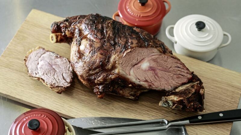 Roast lamb &ndash; Heston likes anchovies, for Jamie it&#39;s rosemary but Niall&#39;s way is to cook it with fresh mint 