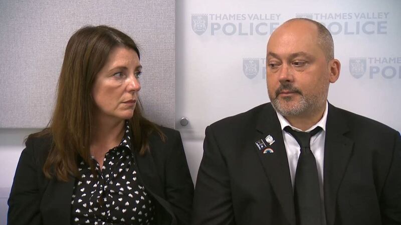 Amanda and Stuart Stephens were speaking after three schoolchildren were sentenced after the fatal stabbing following an online dispute.