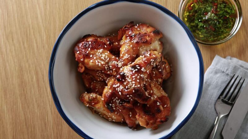 Sesame and Soy Chicken Wings 