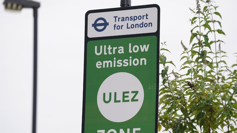 The Conservatives said Sadiq Khan’s administration was attempting to ‘silence’ academic challenges to Ulez (Lucy North/PA)