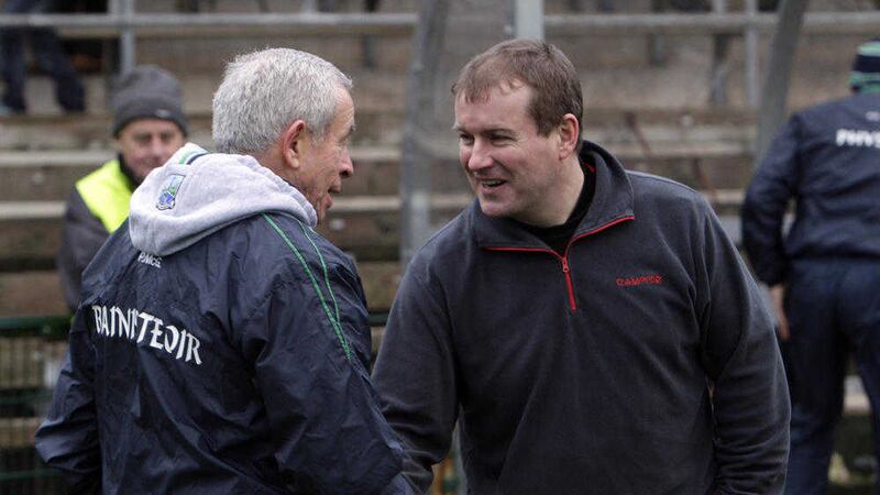 Former Down managers Pete McGrath (Fermanagh) and James McCartan (Queen's University) met in the McKenna Cup earlier this year at Brewster Park. Like McGrath, McCartan has ruled himself out of a return to the Mourne county hotseat
