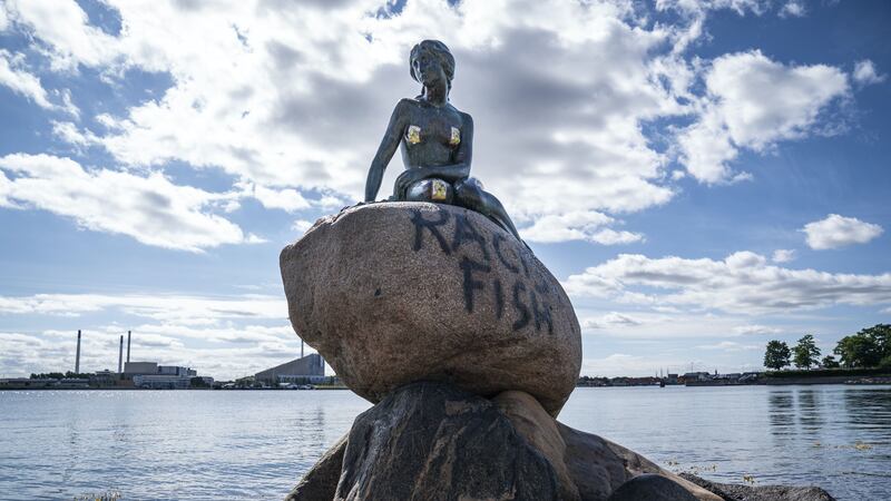 The Danish capital’s landmark has repeatedly been vandalised.