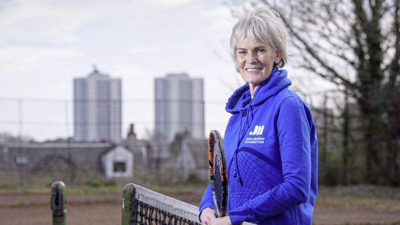 Judy Murray, mother of tennis stars Jamie and Andy Murray and herself a former top player 