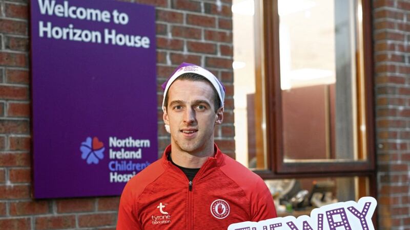 Tyrone All-Ireland winner Niall Morgan, who has just become an official ambassador for the Northern Ireland Hospice and Northern Ireland Children&rsquo;s Hospice 