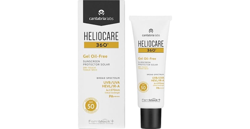 360&deg; Oil Free Gel, &pound;31, available from Heliocare 