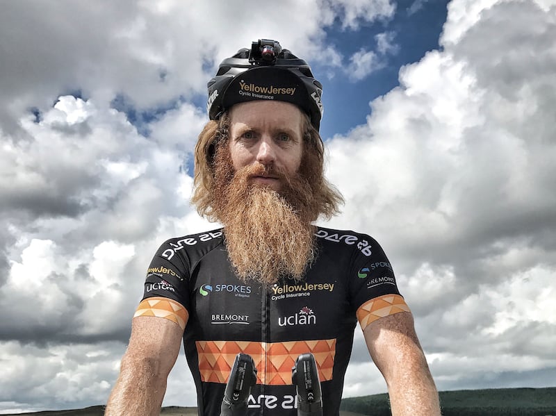Sean Conway, who will attempt to break the Guinness World Record for the fastest crossing of Europe by bicycle