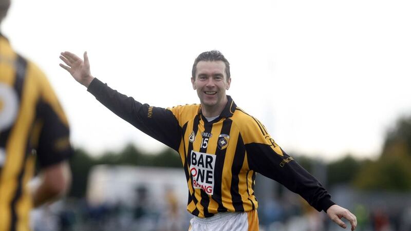 <span style="font-size:14.0pt;font-family:&quot;Times New Roman&quot;,&quot;serif&quot;">Veteran marksman Oisin McConville grabbed 0-4 as Crossmaglen reclaimed the Gerry Fagan Cup. The Rangers would go to win the next five titles. </span>
